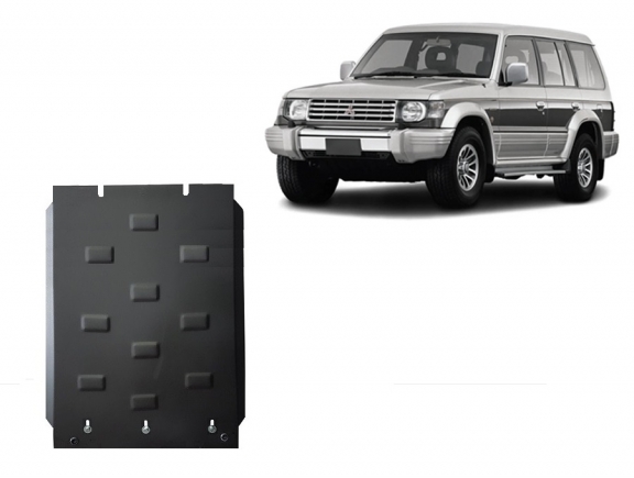 Acél kapcsolószekrény védőlemez Mitsubishi Pajero 2