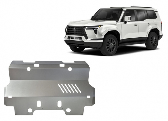 Alumínium hűtő védőlemez Lexus GX