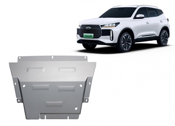 Alumínium motor, sebességváltó, hűtő, első lökhárító védőlemez Chery Tiggo 4