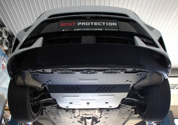 Acél motor, kapcsolószekrény, hűtő védőlemez Cupra Formentor