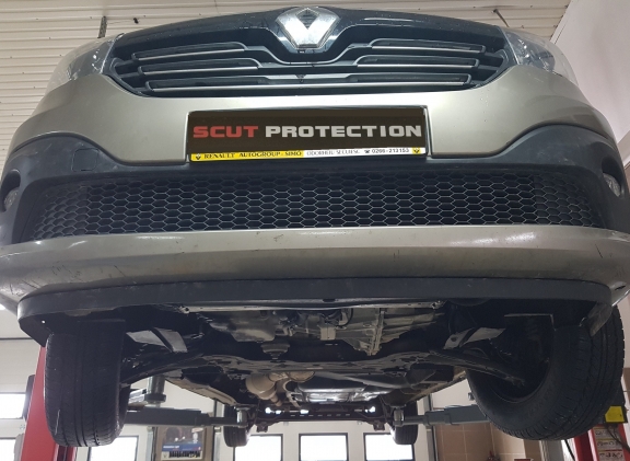 Acél motor, sebességváltó, hűtő, első lökhárító védőlemez Renault Trafic