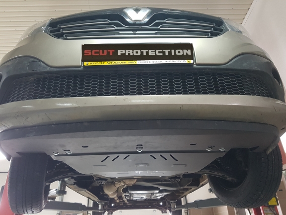 Acél motor, sebességváltó, hűtő, első lökhárító védőlemez Renault Trafic