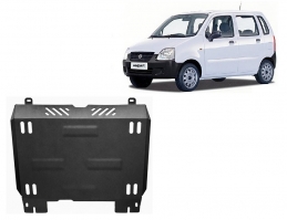 Acél motor, kapcsolószekrény védőlemez Suzuki Wagon R+