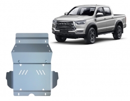Motor, karter- védő alumíniumlemez Jac T8