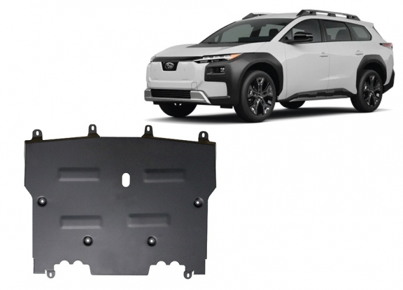 Acél motor, sebességváltó, hűtő, első lökhárító védőlemez Subaru E-Outback