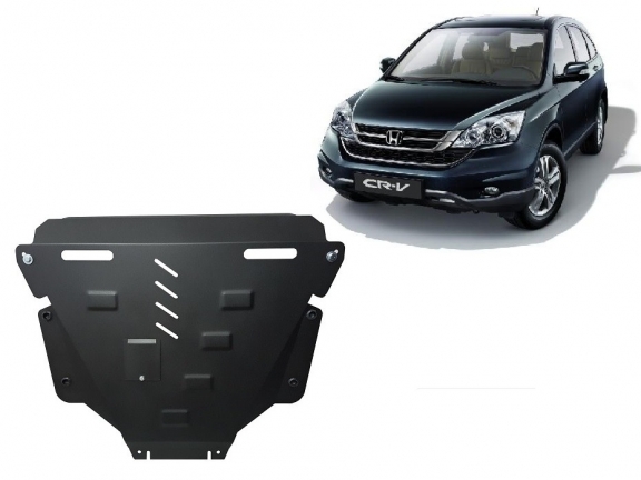 Acél motor, kapcsolószekrény, hűtő védőlemez Honda CR-V