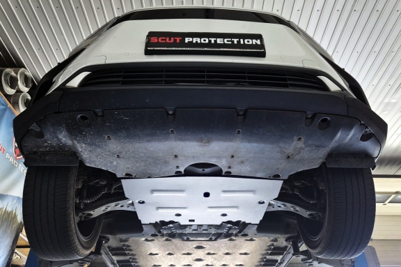 Alumínium motor, sebességváltó, hűtő, első lökhárító védőlemez Toyota BZ4X