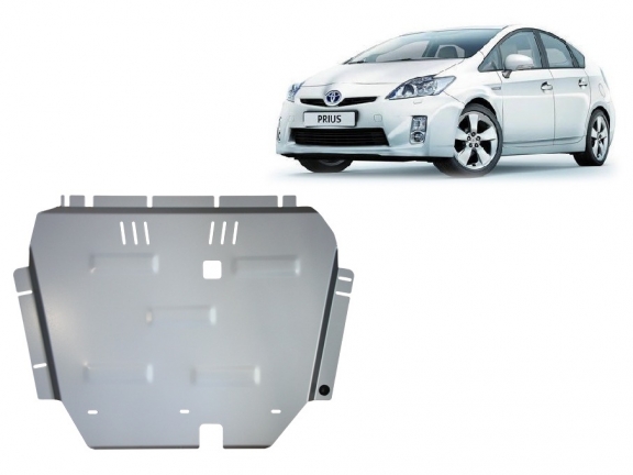 Alumínium motor, sebességváltó, hűtő, első lökhárító védőlemez Toyota Prius