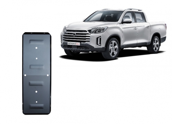 Acél üzemanyagtartály védőlemez Ssangyong Musso Grand