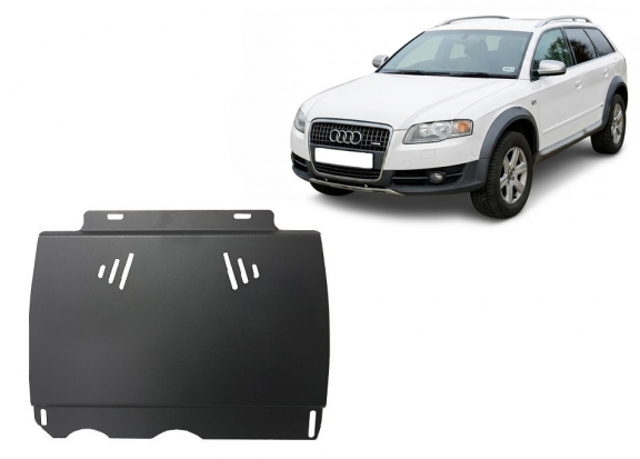 Acél kapcsolószekrény védőlemez Audi A4 B7 All Road