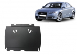 Acél kapcsolószekrény védőlemez Audi A4 B7- Kézi váltós