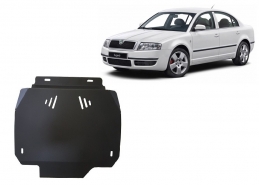 Acél kapcsolószekrény védőlemez Skoda Superb -