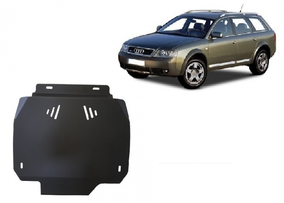 Acél kapcsolószekrény védőlemez Audi Allroad -Automata váltós