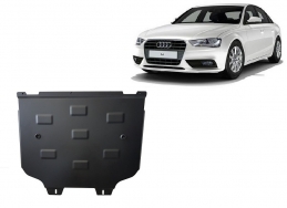 Acél kapcsolószekrény védőlemez Audi A4 B9