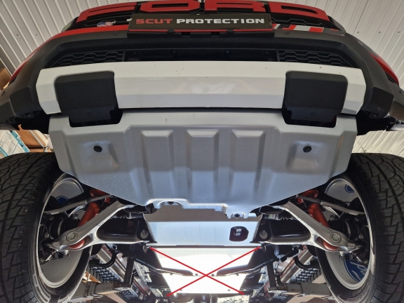 Alumínium Motorvédőlemez Ford Ranger