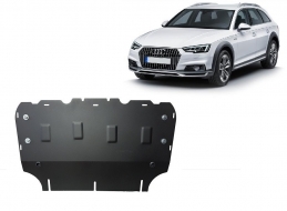 Acél motor, hűtő védőlemez Audi All Road