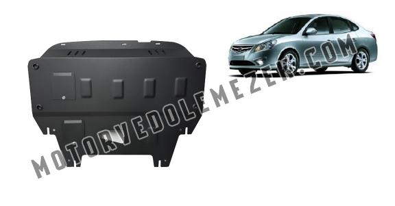 Acél motor, kapcsolószekrény, hütő védőlemez Hyundai Elantra 1