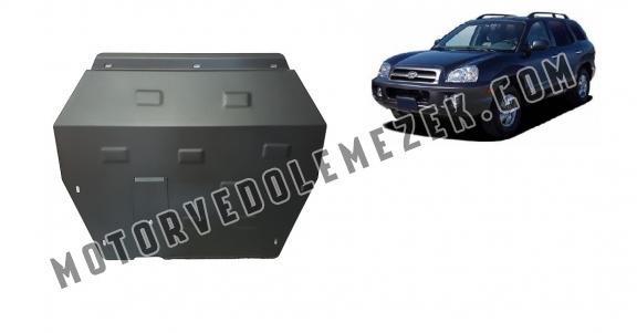 Acél motor, kapcsolószekrény, hütő védőlemez Hyundai Santa Fe