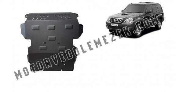 Acél motor, hütő védőlemez Hyundai Terracan