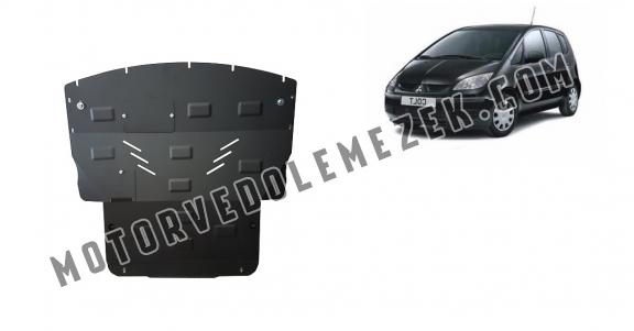 Acél motor, sebbeségváltó, hütő, első lökhárító védőlemez Mitsubishi Colt