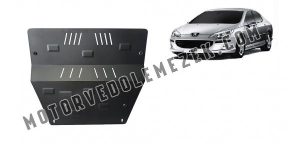 Acél motor, kapcsolószekrény, hütő védőlemez Peugeot 407