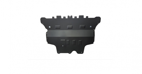 Acél motor, sebességváltó, hűtő, első lökhárító védőlemez VW Caddy