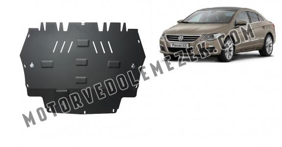 Acél motor, sebbeségváltó, hütő, első lökhárító védőlemez VW Passat CC