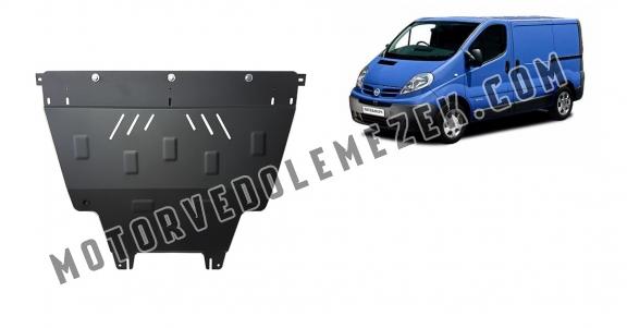 Acél motor, kapcsolószekrény, hütő védőlemez Nissan Primastar