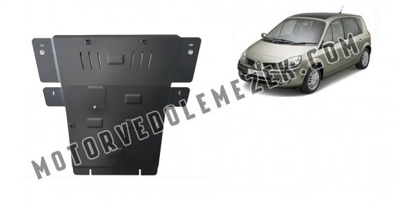 Acél kapcsolószekrény, hütő védőlemez  Renault Scenic