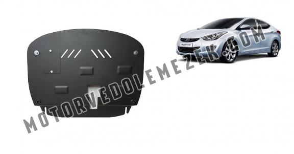 Acél motor, kapcsolószekrény védőlemez Hyundai Elantra 2