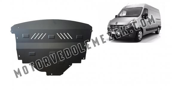 Acél motor, sebbeségváltó, hütő, első lökhárító védőlemez Renault Master 3