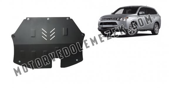 Acél motor, kapcsolószekrény védőlemez Mitsubishi Outlander