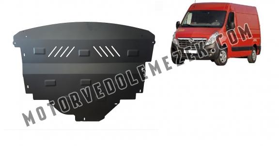 Acél motor, sebbeségváltó, hütő, első lökhárító védőlemez Opel Movano B