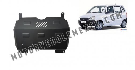Acél motor, kapcsolószekrény védőlemez Suzuki Wagon R+