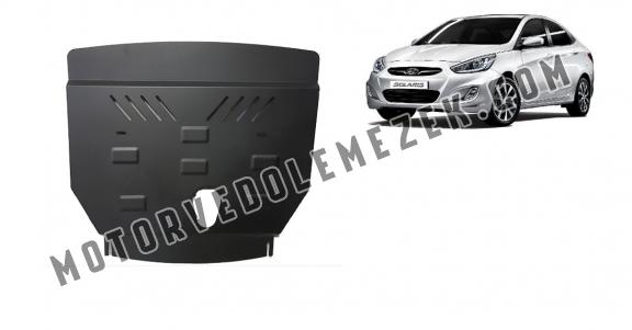 Acél motor, kapcsolószekrény védőlemez Hyundai Solaris