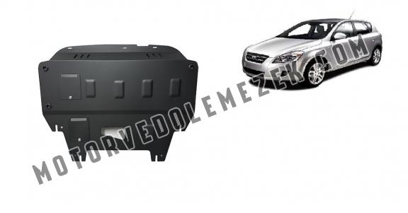 Acél motor, kapcsolószekrény védőlemez Kia Ceed