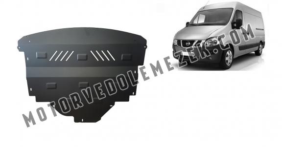 Acél motor, sebbeségváltó, hütő, első lökhárító védőlemez Nissan Interstar