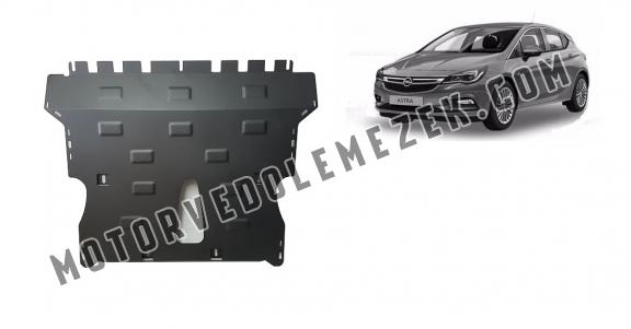 Acél motor, sebbeségváltó, hütő, első lökhárító védőlemez Opel Astra K