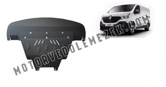 Acél motor, sebbeségváltó, hütő, első lökhárító védőlemez Renault Trafic