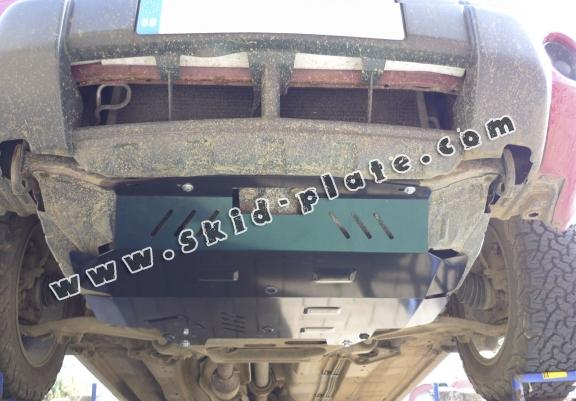 Acél motor, kapcsolószekrény, hütő védőlemez Nissan X-Trail T30