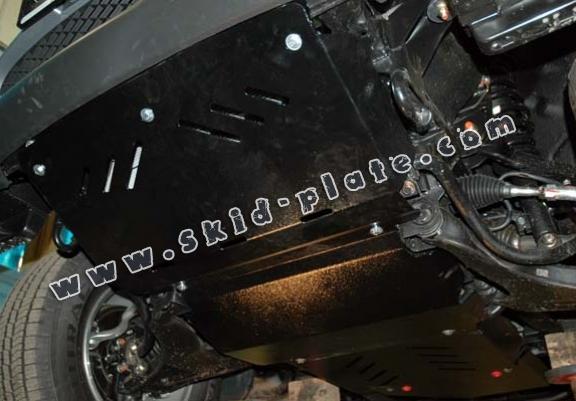 Acél motor, hütő védőlemez Mitsubishi Pajero Sport 2