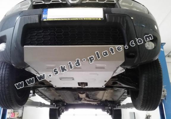 Acél motor, sebességváltó, hűtő, első lökhárító védőlemez Dacia Duster - 2,5 mm