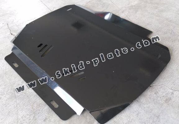 Acél kapcsolószekrény védőlemez Audi A4 B6 - 