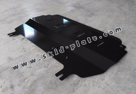 Acél motor, kapcsolószekrény védőlemez Citroen DS3