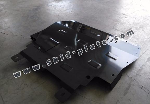 Acél motor, sebbeségváltó, hütő, első lökhárító védőlemez Ford Focus 1
