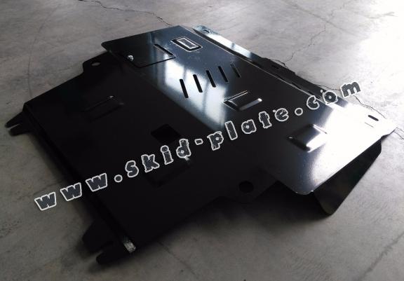 Acél motor, kapcsolószekrény védőlemez Ford Transit Courier