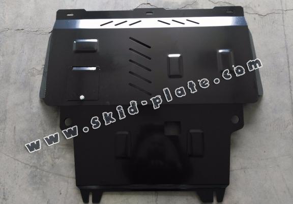 Acél motor, kapcsolószekrény védőlemez Ford Transit Courier