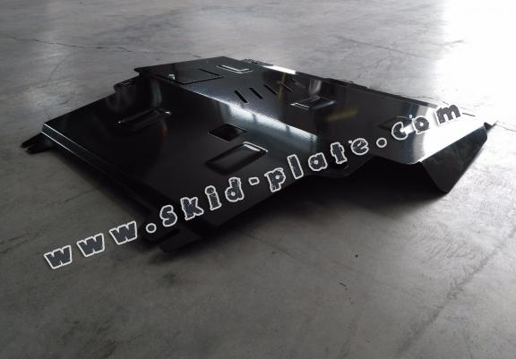 Acél motor, kapcsolószekrény védőlemez Ford Transit Courier