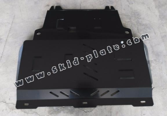 Acél motor, kapcsolószekrény védőlemez Ford Transit Courier
