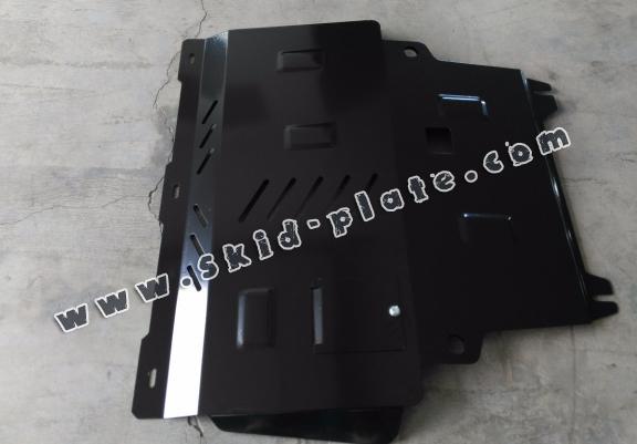 Acél motor, kapcsolószekrény védőlemez Ford Transit Courier